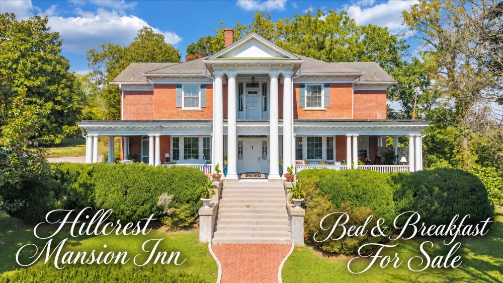 Virginia bed and breakfast inn for sale - Hillcrest Mansion Inn